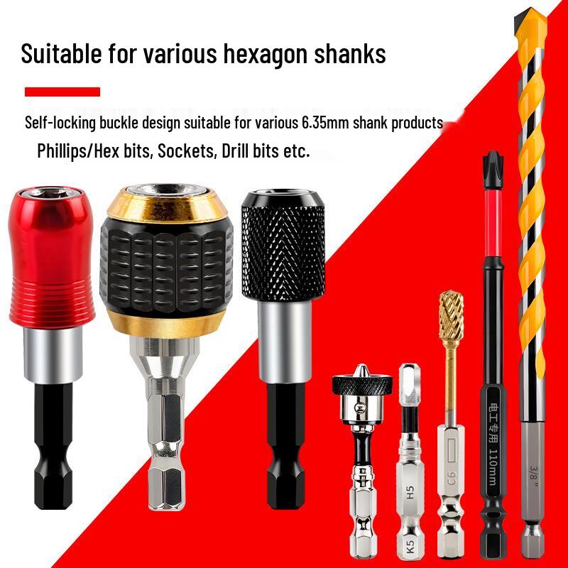 Hex Shank Quick Change Socket Adapter for Electric Drills