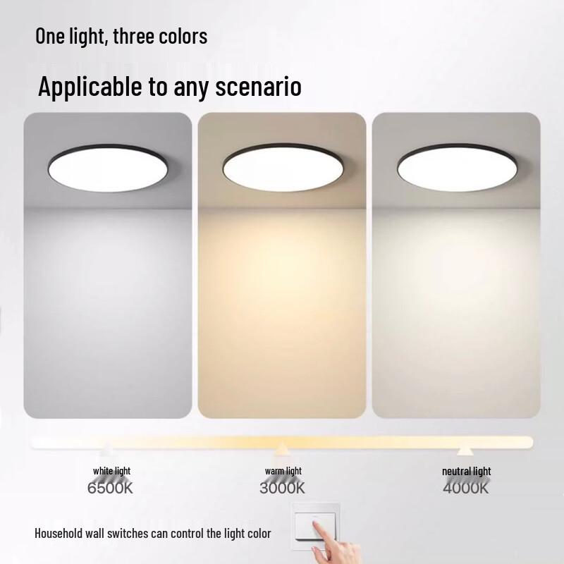 Meng Pao Ultraflache LED-Deckenleuchte