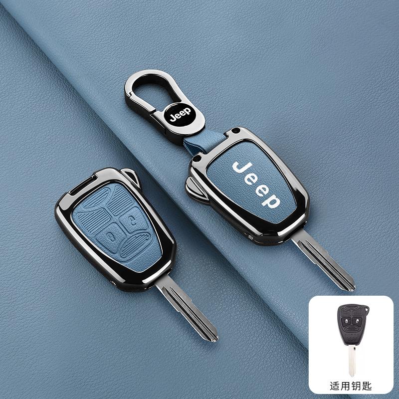 Mpxf10 Car Key Case Cover For Jeep Renegade Grand Cherokee Chrysler 300 PT Dodge JCUV Caliber Nitro Wrangler Compass Patriot Liberty