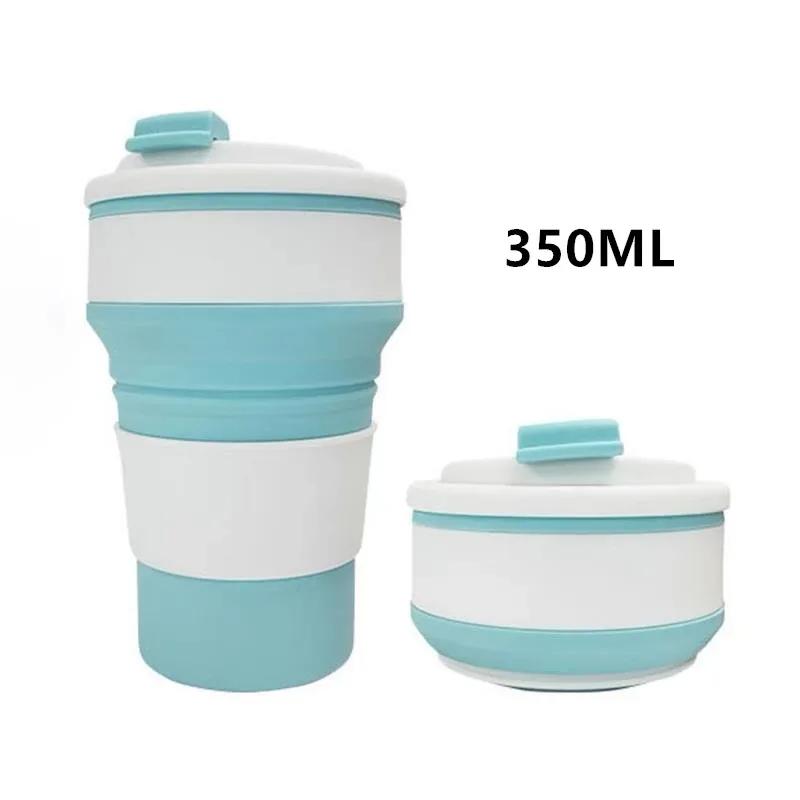 Tazza Sportiva Tazza Pieghevole Tazza da Caffè Pieghevole da Viaggio Senza BPA Silicone per Uso Alimentare Best Seller Design Minimalista
