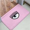 Luxury Logo C-chiara F-ferragni Floor Mat Cozy Flannel Soft Thick Non-Slip Mat For Living Room Bedroom Kitchen Decor Rugs