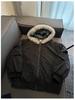 Polar Wolf Men's Winter Jacket - Heavyweight, Hooded with Large Fur Collar, Thick Velvet Lining, Cotton Outerwear