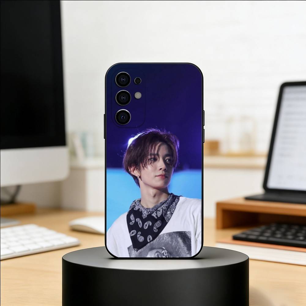 H-Heeseung L-Lee Phone Case For Samsung S25,S24,S21,S22,S23,S30,Ultra,S20,Plus,Fe,Lite,Note,10,Black Cover Samsung S26ULTRA
