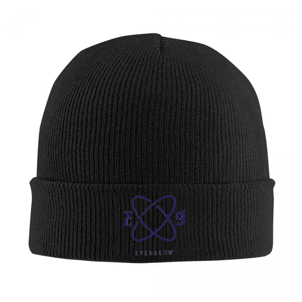Everglow Logo Warme Strickmütze Winter Strickmütze Beanie Mütze Skullies Beanies Hip Hop Kappen für Unisex