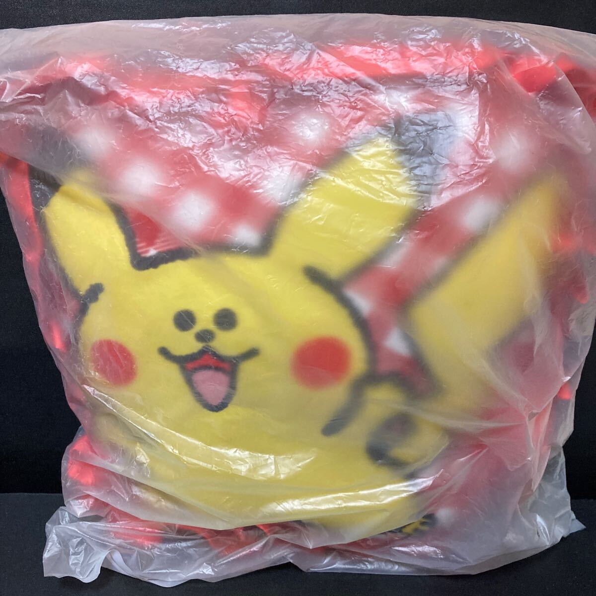[USED]x SWIMMER Henteko Cute Pikachu Cushion Center Official Plush Toy Pokémon Collaboration, Pokémon Exclusive,