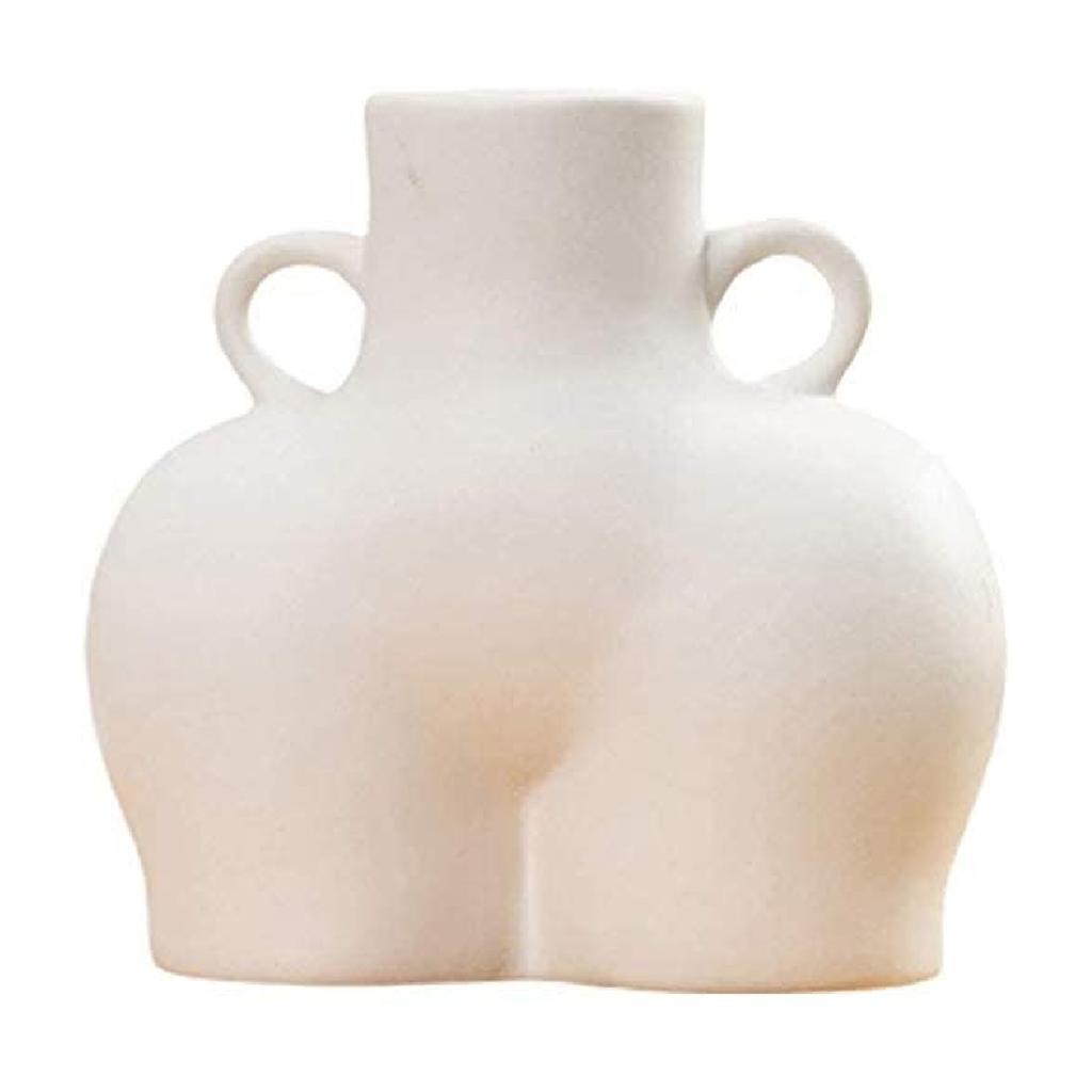 Ceramic Vase Body Vase Large Tall vases for Flowers Love Handles Flower Vase for Boho Home Decor Modern White Decor White vases for Home décor Female Form Butt Vase Ceramic Vase Body Vase Large Tall vases for Flowers Love Handles Flower Vase for Boho Home Decor Modern White Decor White vases for Home décor Female Form Butt Vase