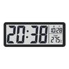 Temperature LCD Digital Wall Clock Humidity Desktop Clock Electronic Clock  Office Decoration