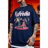 Korn Album Kornholio Graficzne Koszulki Męskie Damskie Oversize Streetwear Y2k Retro Codzienne Luźne Krótki Rękaw Codzienne Y2k Damska Męska Odzież