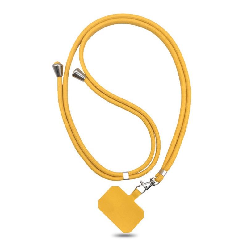 Phone Accessories Phone Hanging Cord Removable Colorful Neck Cord Adjustable Crossbody Patch Nylon Soft Rope Universal Anti-lost Phone Lanyard Strap