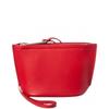 Ferragamo Micro Leather Pouch Red