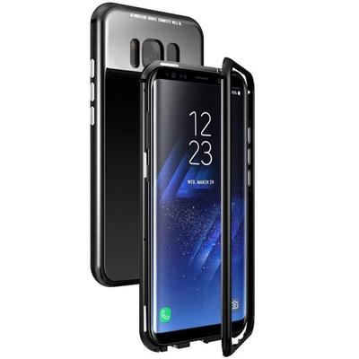 Hülle - SECONDLYN - Galaxy S8 Plus - Aluminium - Gehärtetes Glas - Stoßschutz