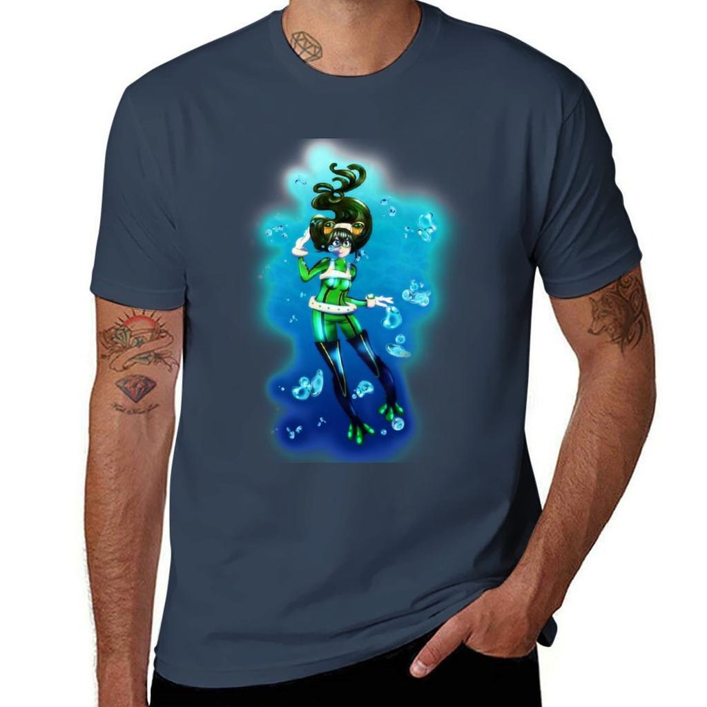Froppy Under The Water Tshirt Big And Tall Casual Tshirt