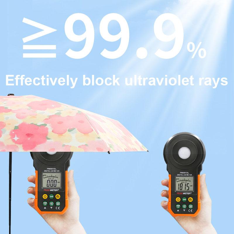 6 Ribs Mini Umbrellas Windproof Anti-UV Protection Sun Umbrella For Women Portable Travel Rain Girl's Umbrella Pocket Parasol
