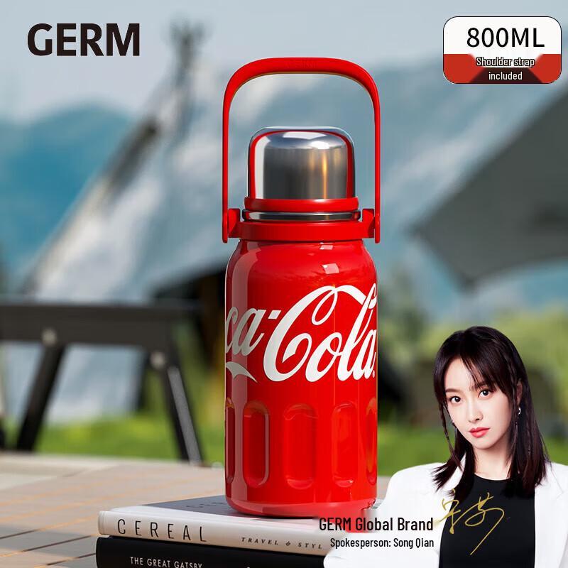 Germ Coca-Cola Rhythm Insulated Water Bottle 800ML
