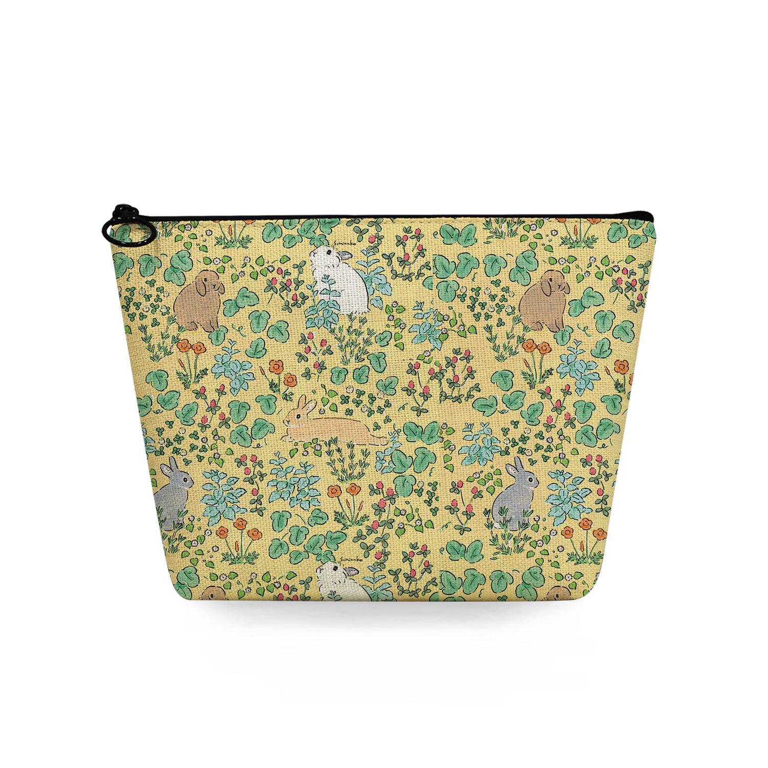 

Women Cute rabbit Print Cosmetic Bag Toiletries Organize Travel Storage Case 6790