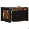 VidaXL Multicoloured Bedside Table 40x35x25 Cm Reclaimed Wood, Bedside Cabinet, Bedroom Furniture, Table of 4015946