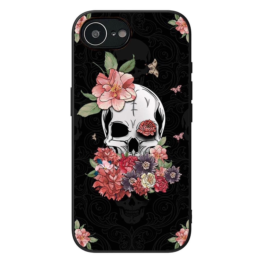 Little Ghost with Halloweens Pumpkin Skull Phone Case for Samsung Galaxy Note 20 9 10 S8 S10 Lite S9 Plus A54 A53 A21S S10E A17