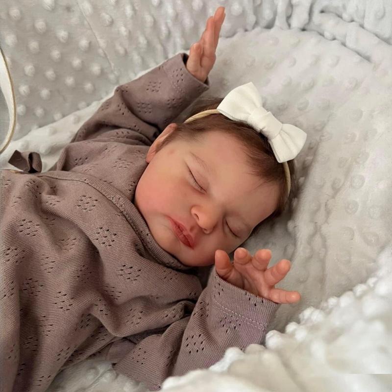 

49 см тканевое тело с видимыми венами имитация куклы 19 дюймов кукла-новорожденный Bebe Laura ручная работа 3D окрашенная кожа уже закончена реалистичные куклы-младенцы Cloth Body Doll