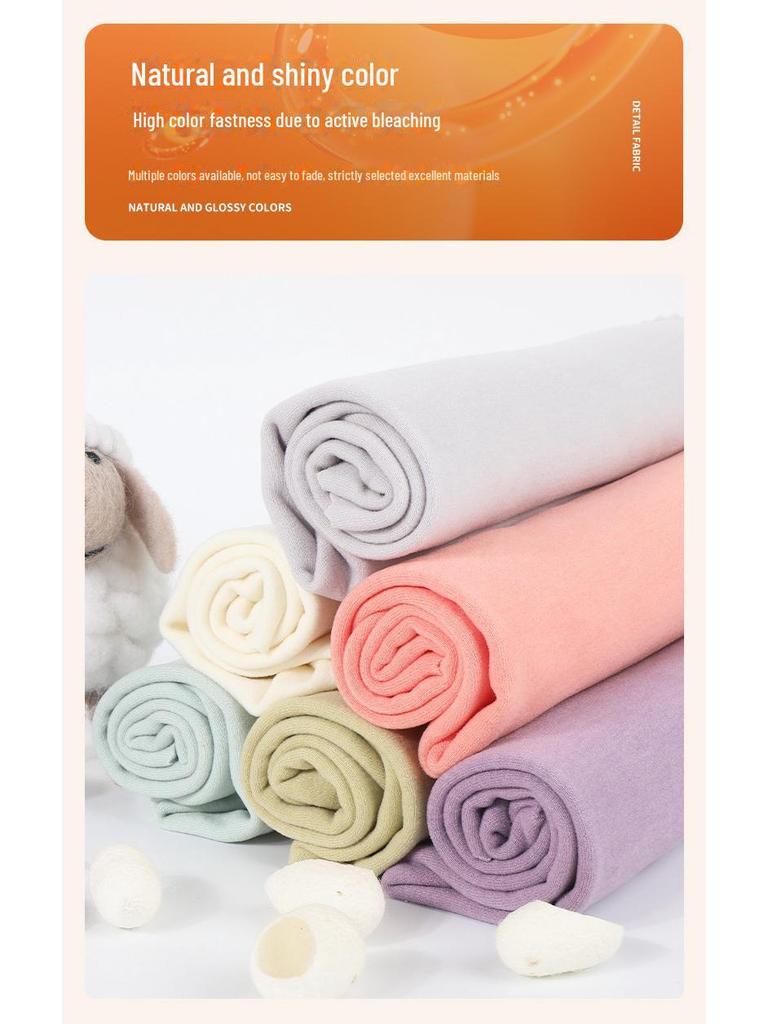 310g Yifei Acrylic Wool Blend Double-Sided Velvet Fabric for Autumn/Winter Sportswear Bottoming Shirts