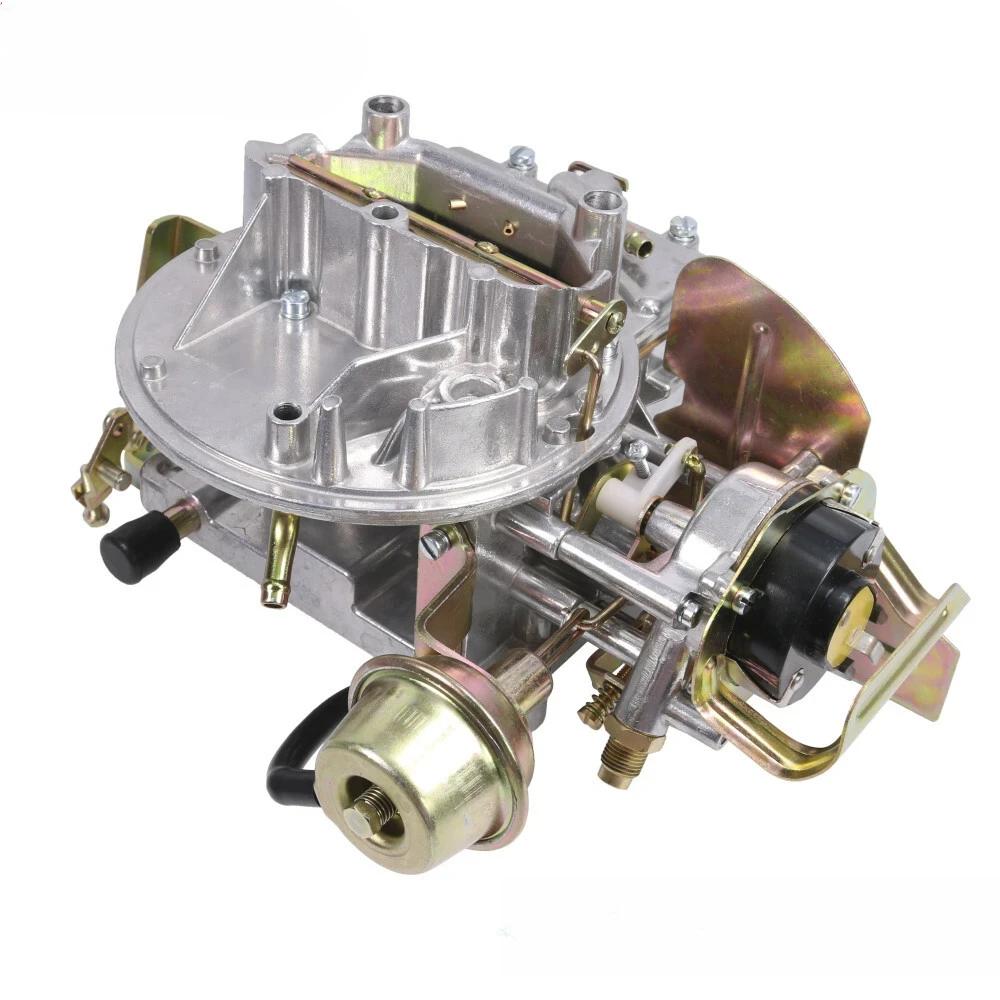 CBFD400 Two Barrel Carburetor Carb For Ford Mustang 1968-1973 Engine 289 302 351 Cu For Jeep Wagoneer 1964~1978 Engine 360 Cu серебряный
