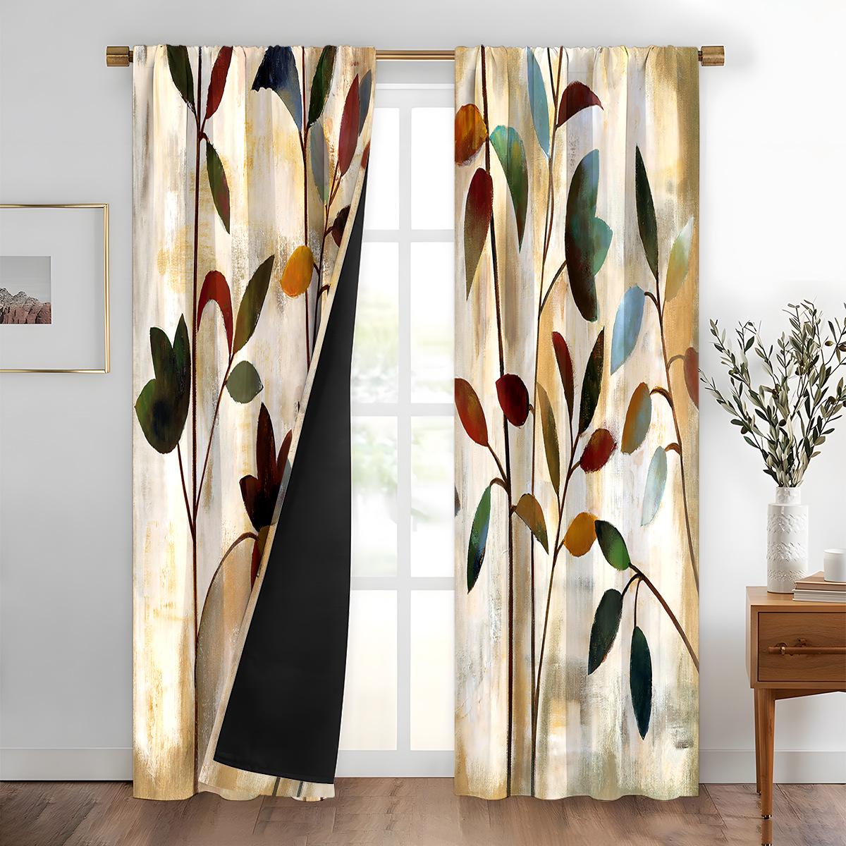 

Персонализированные шторы блэкаут с 3D цифровой печатью 2024 Width 1.5m Height 1.66m Pair