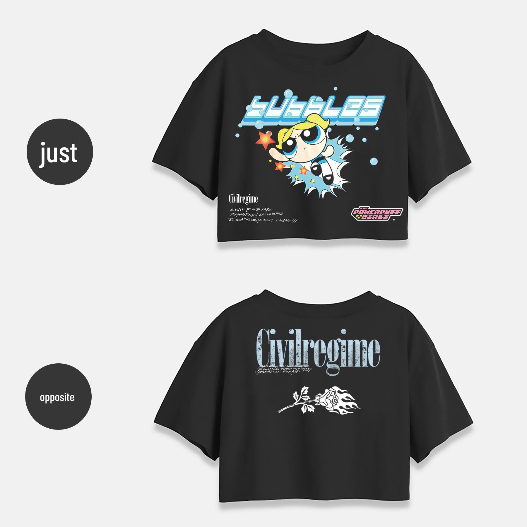 

In-Stock Civil Policewoman Crop Top: Short-Sleeve Heavyweight Crew Neck for Pilates & Yoga S (Recommended for 80-100 lbs)