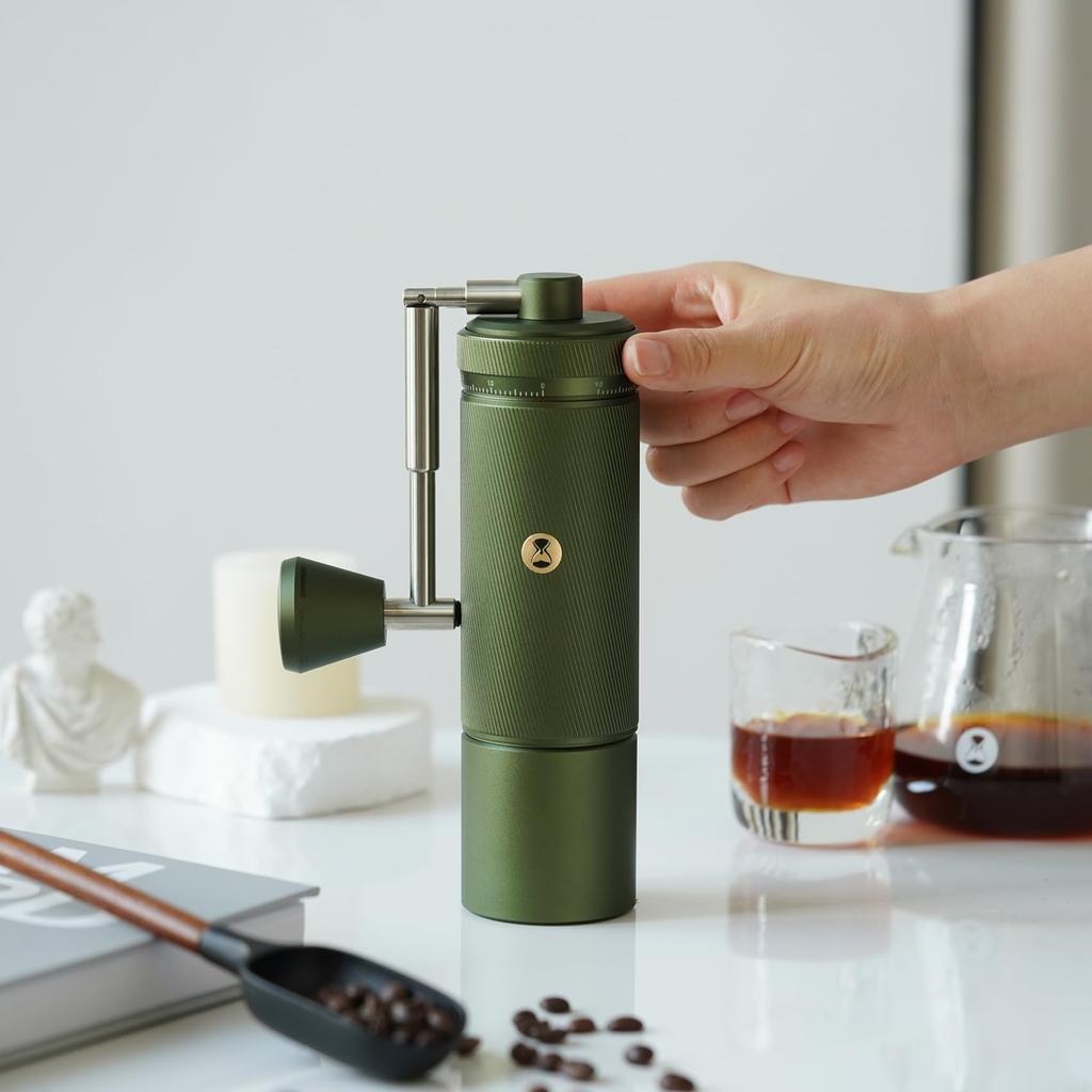 TIMEMORE Chestnut S3 Coffee Mill Manual Time More Capacity 30g Home Hand Coffee Grinder High Precision External Adjustment Scale for Travel/Camping