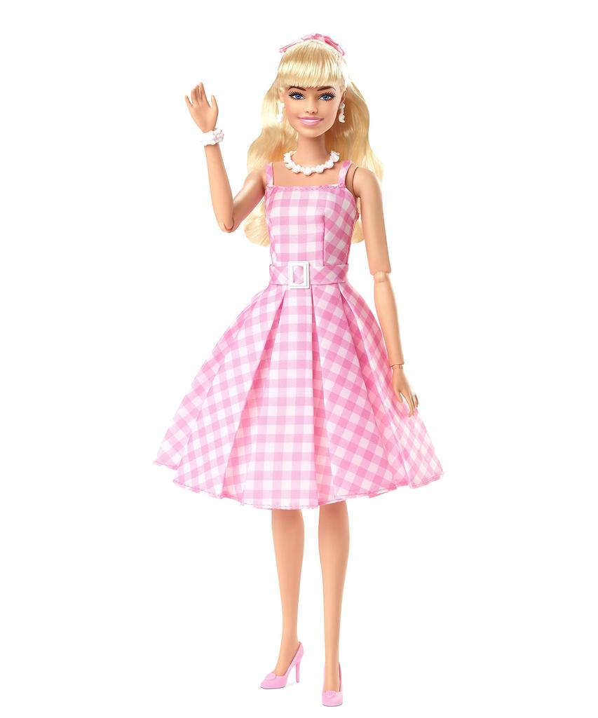 MATTEL Barbie Movie Gingham Dress let a HPJ96 "Barbie" [převlékací panenka/panenka] [3 nahoru]