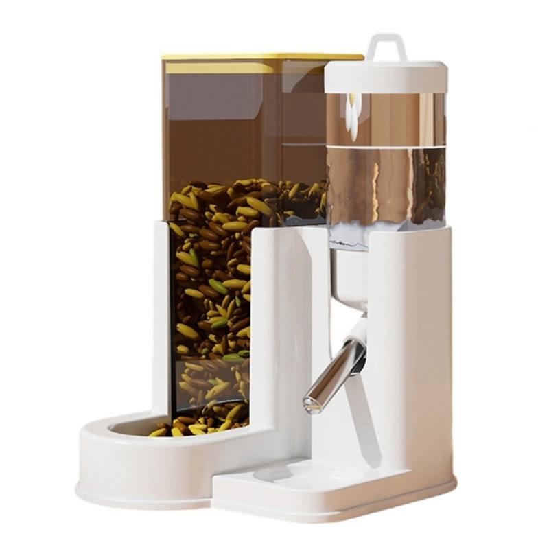 

Touch Activated Leakproof Hamster Feeders Ensures Reliable Operations Minimizes Cage Contamination Risk for Small Pet жовтий