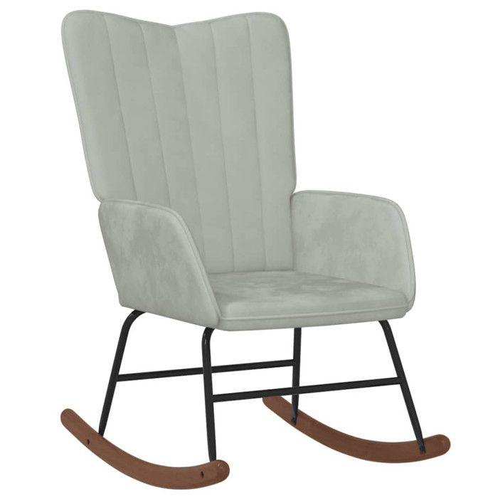 VidaXL Chaise à Bascule Chaise de Relaxation Siège de Relaxation Fauteuil de Salon Salle de Séjour Siège de Salon Maison 327743