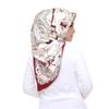Luxury Design Silk Scarf Square Women Floral Printed Shawl Wrap Spring Summer Neckerchief Hair Band Lady Decor Foulard Bandana