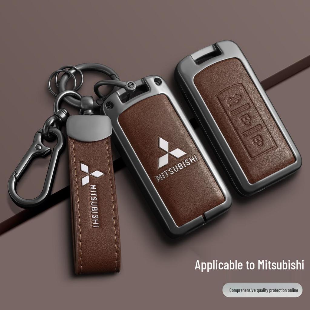 Mitsubishi Outlander/Eclipse/ASX/Pajero Key Case – High-Grade Shell Buckle