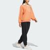 adidas Originals Trefoil Gesticktes Colorblock Polo Crew Sweatshirt Damen Oberteile Hell-Khaki-Braun IN1094