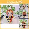 Adorable Plush Sun Wukong Keychain Cute Monkey Character Pendant 16cm Super Soft Design