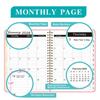 2025-2026 Planner 18-Month Daily Weekly Monthly Planner Organizer Runs Jul. 2025 - Dec.2026 Spiral Agenda Book for Office School Supplies