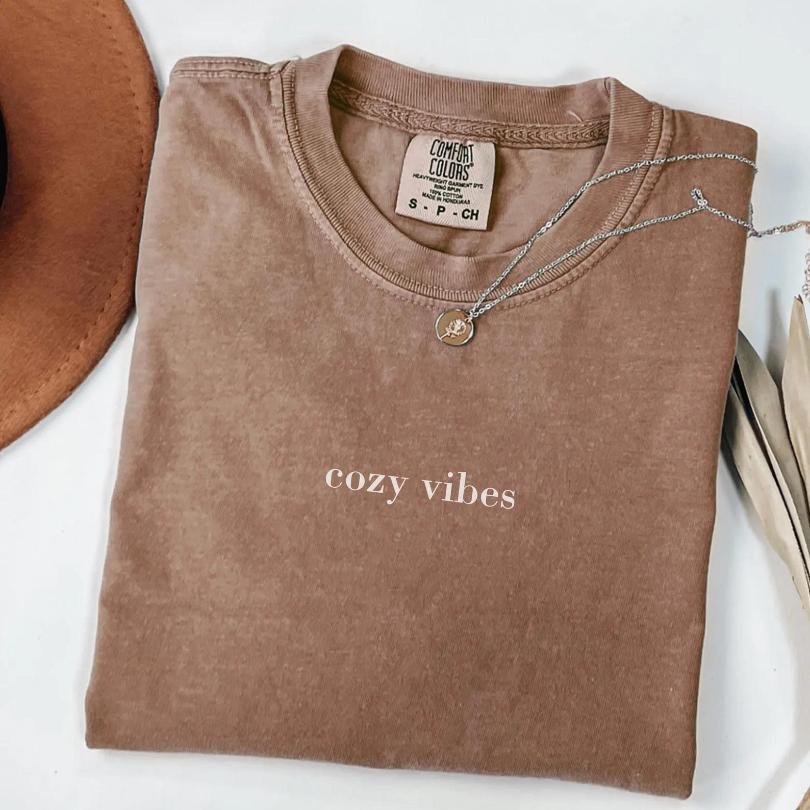Comfort Colors Cozy Vibes T-Shirt: Soft Cotton Tee XL