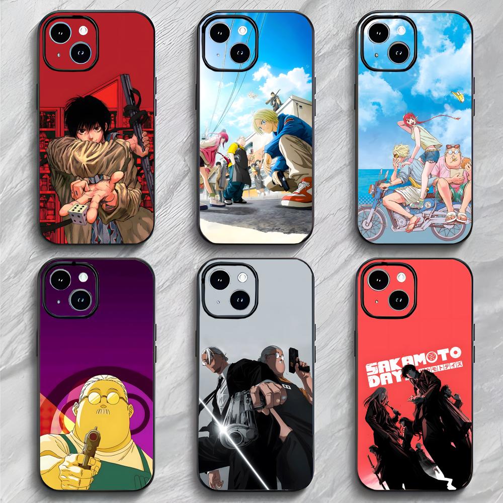 Cool Funny Manga S-Sakamoto Days Phone Case Phone Case Soft Packaging Lightweight For iPhone17 16 15 14 13ProMax