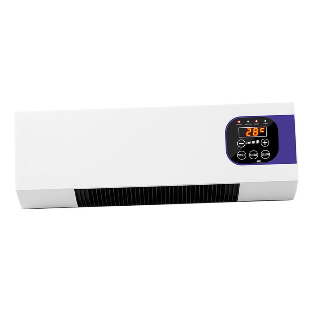 Wall Heater LCD Screen Hanging Hole Small Household for RV Home Hotel