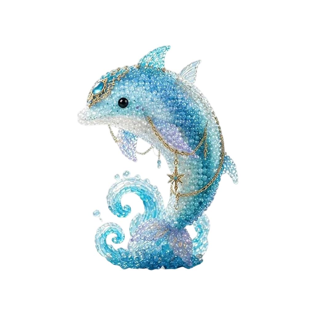 Animal Bead DIY Kit - Assorted Beads for Jewelry Making, Kids Creative Set, Sea Creature Theme