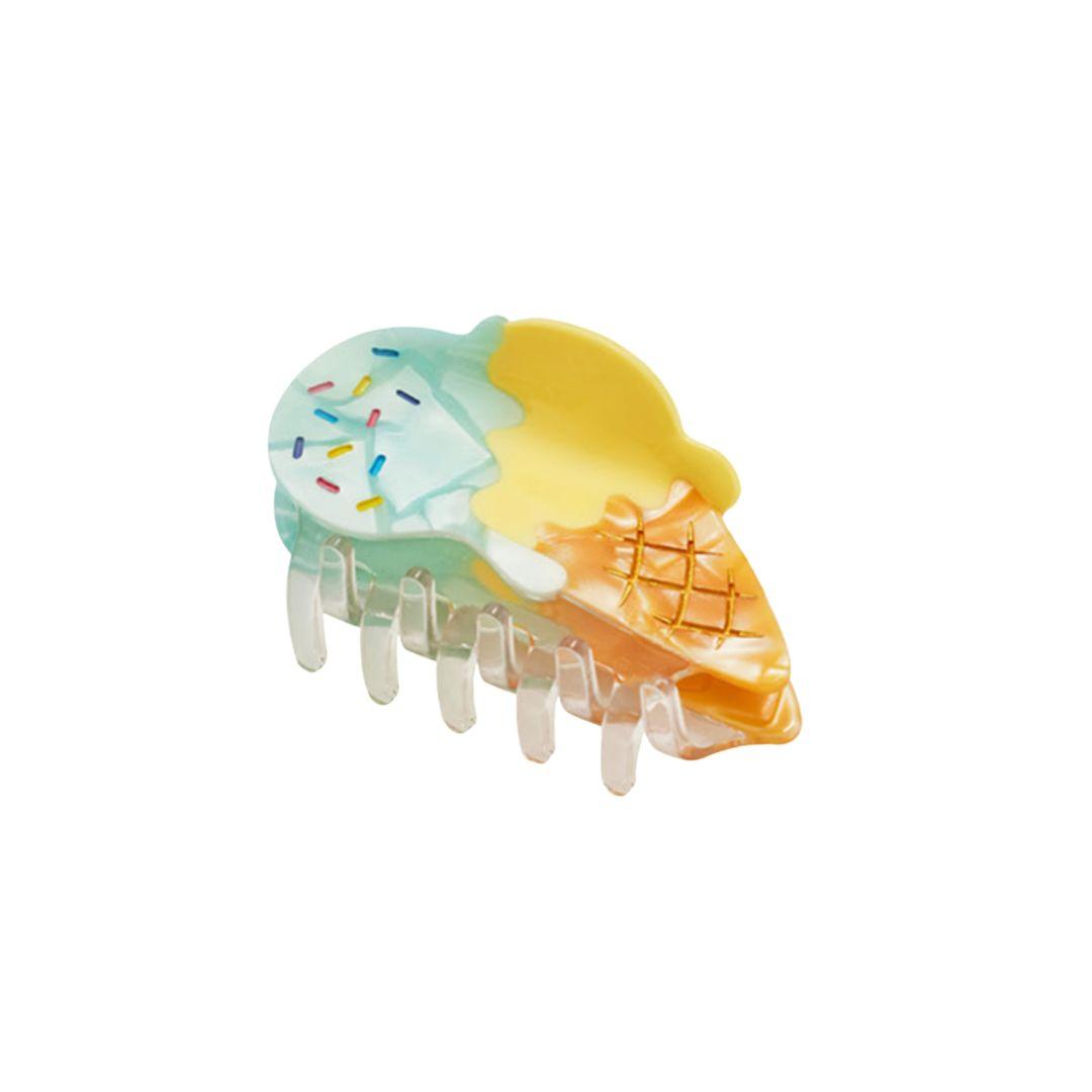 FromFlo Mint Lemon Ice Cream Hair Claw