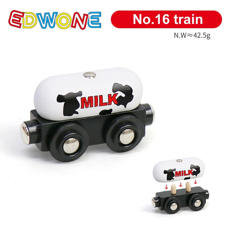 1pcs Magnetic Train Toys Wooden Train Locomotive Car Truck Railway Accessories Fit for Wooden Tracks Toys for Kids Gifts