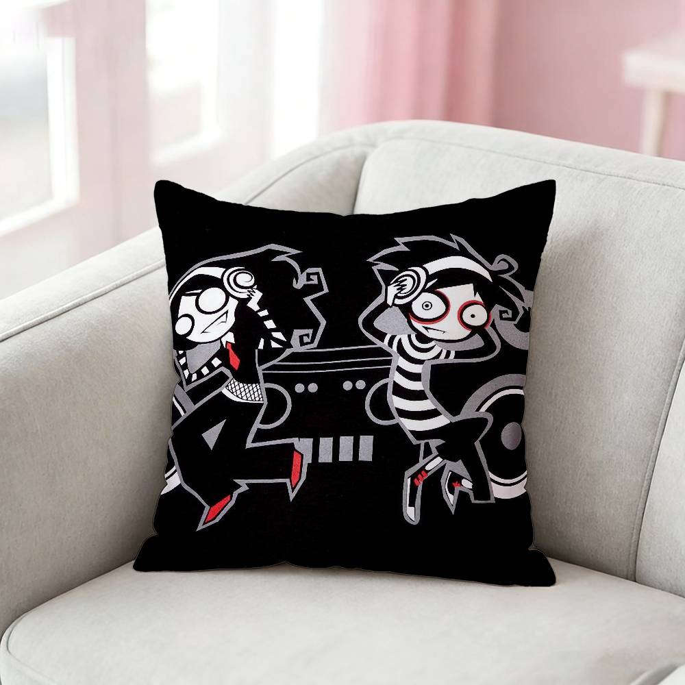 Emo Subculture Art Pillow Case For Sofa Living Room Home Office Decor Protective Cover