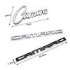 Black/Silver/Red 3D Metal Sticker/letter Car Styling Car Body Logo Emblem Decal Sticker For Chevrolet CAMARO Auto Accessories
