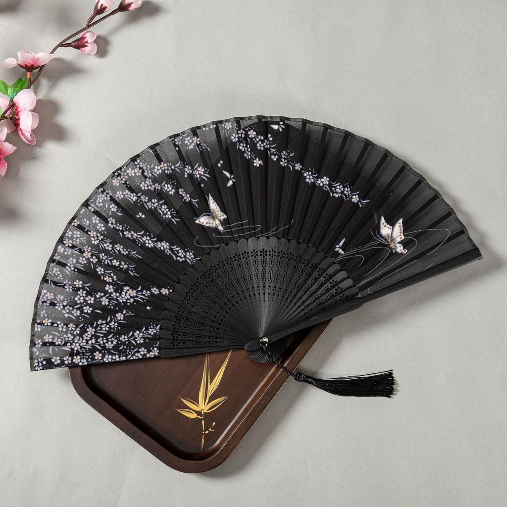 Japanese Fan Stylish Dance Fan Craft Fan Decorative For Party Women Photography