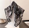 Paisley Pattern Printing Imitation Silk Scarf Square Scarf High-End Shawl Versatile Neck Small Square Scarf Headscarf Scarf