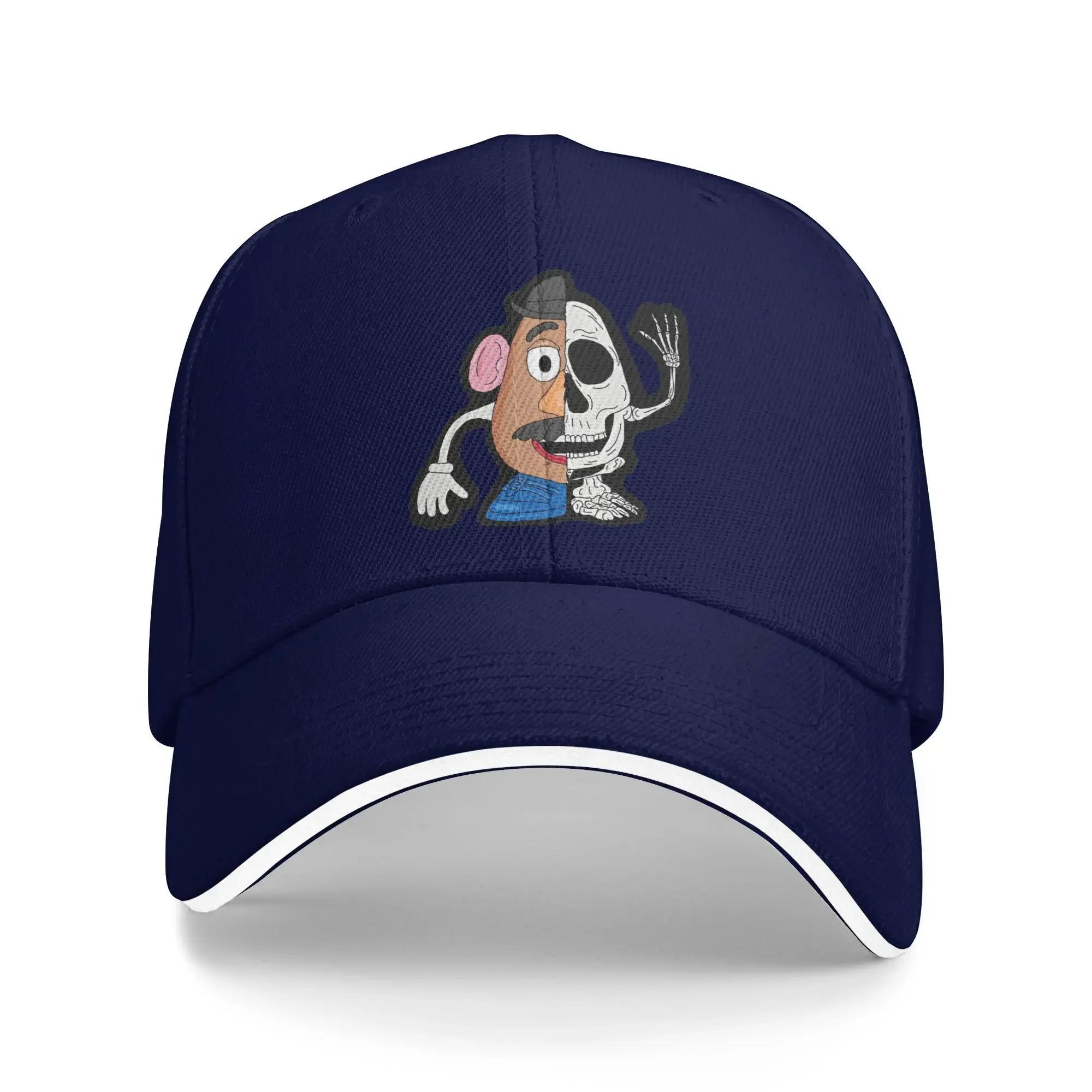 

Mr Potato Head Baseball Cap Women Men Design Hip Hop Hats Spring Stylish Running Hippie Sun Visor Baseball Caps One Size