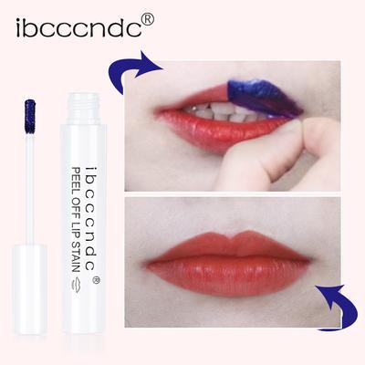 Ibcccndc Tear Pull Lip Color Set Lip Glaze Lipstick One Spray Non Fading Non Stick Cup Multi-color Lipstick