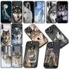 Tierische Pirsch Wolf Kunst Handyhülle für Samsung Galaxy A06 A05 A14 A50 A51 A52 A12 A13 A23 A70 A07 A25 A26 A72 A56 Hülle Gehäuse