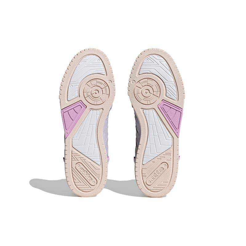 Adidas Neo D PAD Mid Tennis Shoes 'Silver Dawn' Women's Sneakers HQ4232