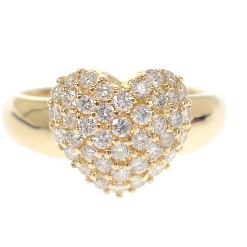 no brand  #12(JP Size) ring K18 yellow gold Women